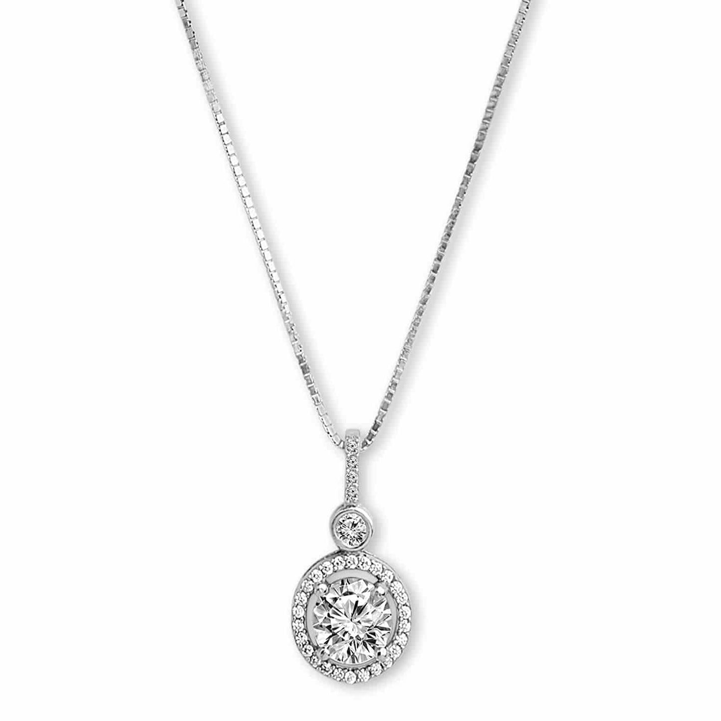 Cizzle Drop Cubic Zirconia Necklace