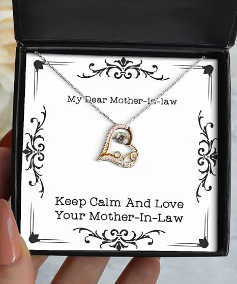 Special Gift For Mother In Law - Love Heart Necklace