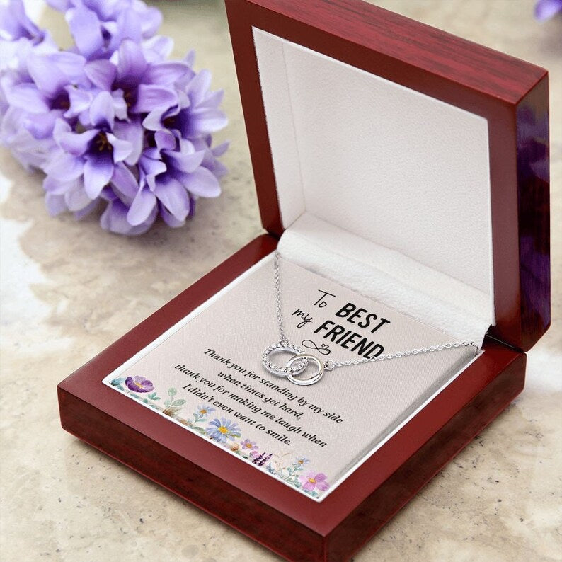 Beautiful Gift For My Best Friend - Dual Circlet Necklace