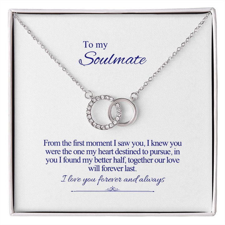 Unique Gift For My Partner - Dual Circlet Necklace