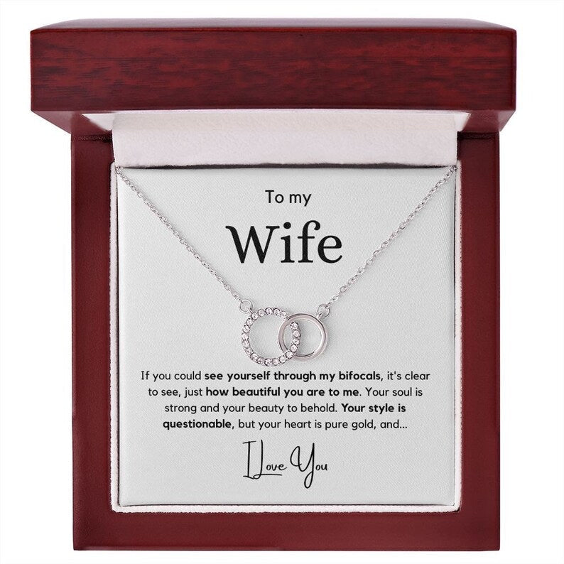 Perfect Surprise Gift For Your Wife - Dual Circlet Necklace