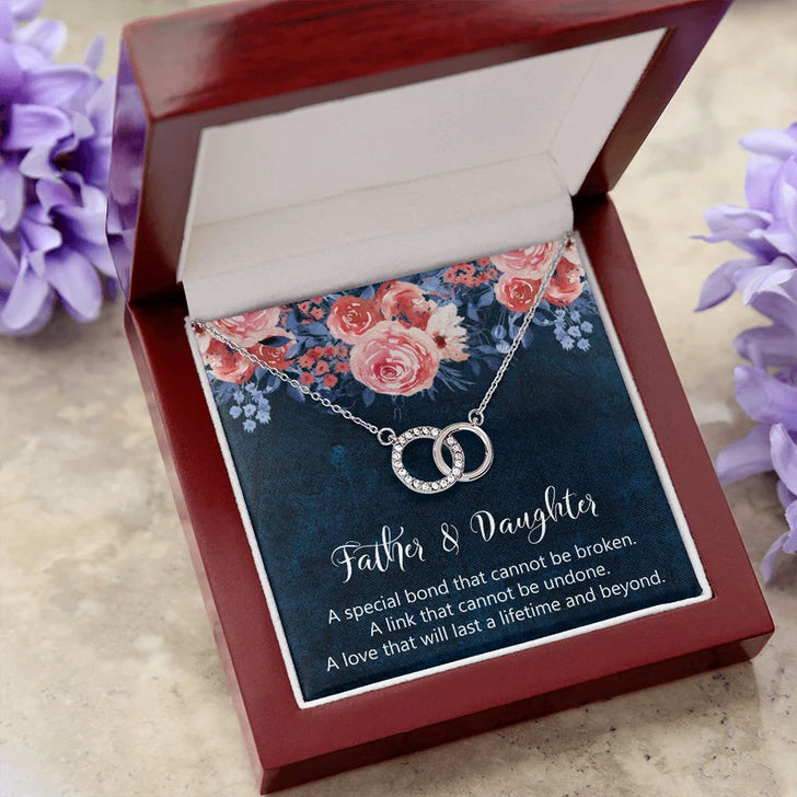 Beautiful Gift For My Daughter - Dual Circlet Necklace