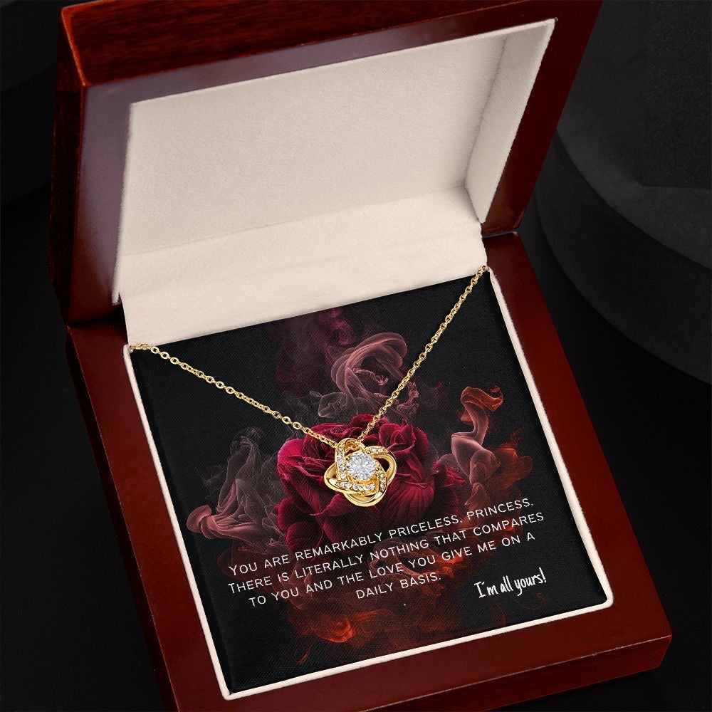 Beautiful Gift For My Wife - Interstellar Solitaire Necklace