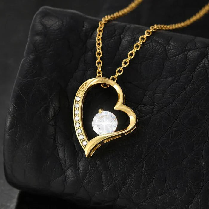 Special Gift For Your Love - Pure Silver Heart Necklace Gift Set