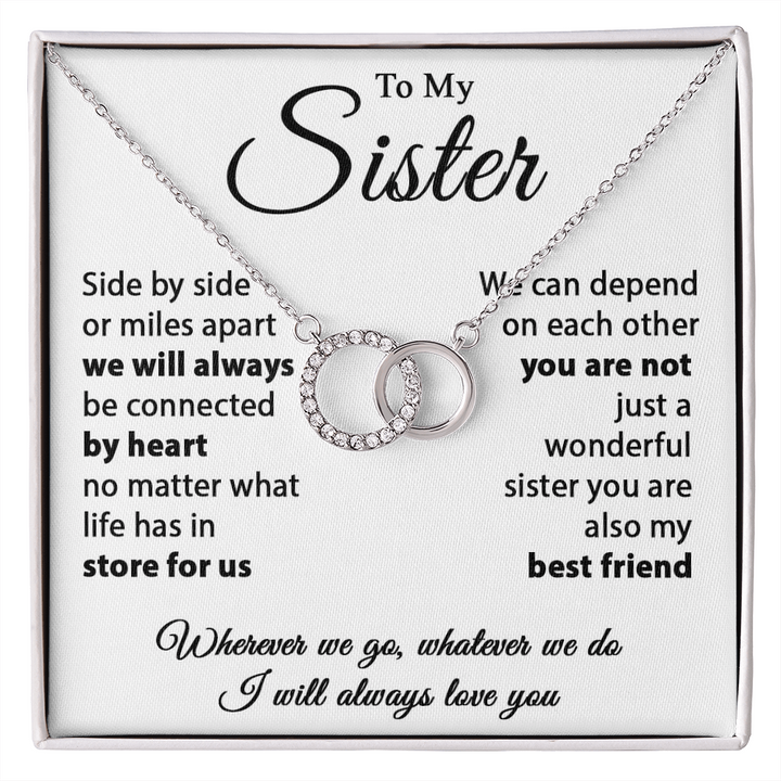 Best Birthday Gift Or Occasional Gift For Your Sister - Dual Circlet Necklace