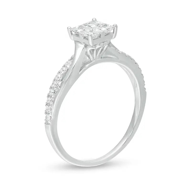 Twist Shank 925 Sterling Silver Ring - Adjustable Size