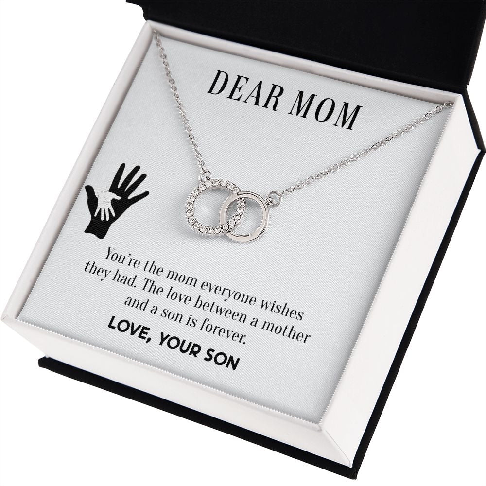 Beautiful Gift For My Mom - Dual Circlet Necklace