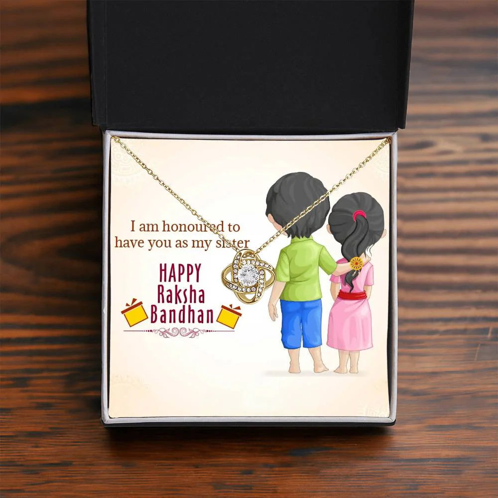 Most Unique Rakshabandhan Gift For Sister - 925 Sterling Silver Necklace Gift