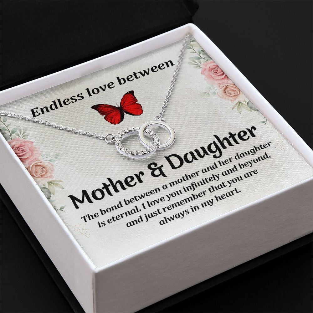 Beautiful Gift For Mother & Daughter - Dual Circlet Necklace