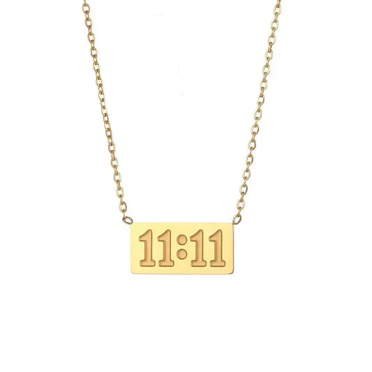 Amazing Gift for Soulmate 1111 Angel Number 925 Silver Necklace