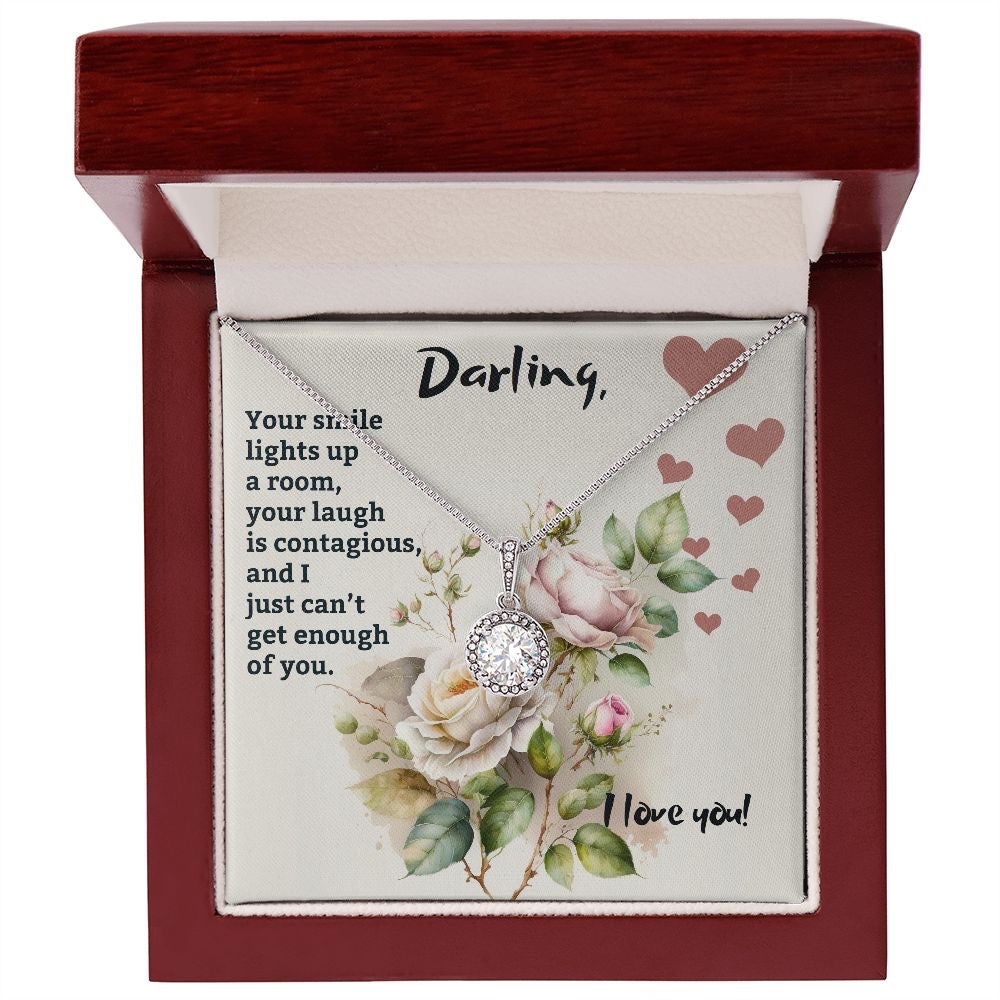 Unique Gift To My Darling - Cizzle Drop Necklace