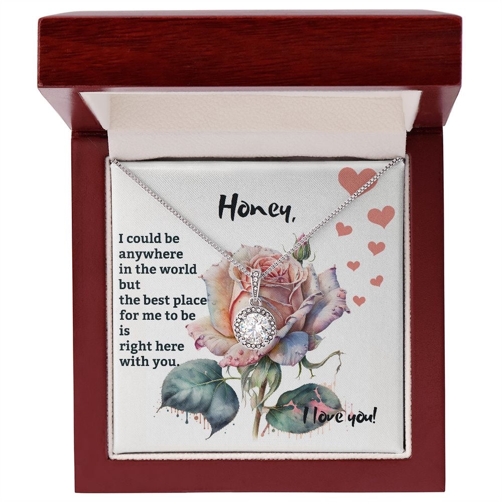 Special Romantic Gift For Your Love - Cizzle Drop Necklace