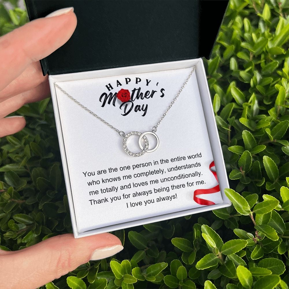 Unique Gift For My Mother - Dual Circlet Necklace