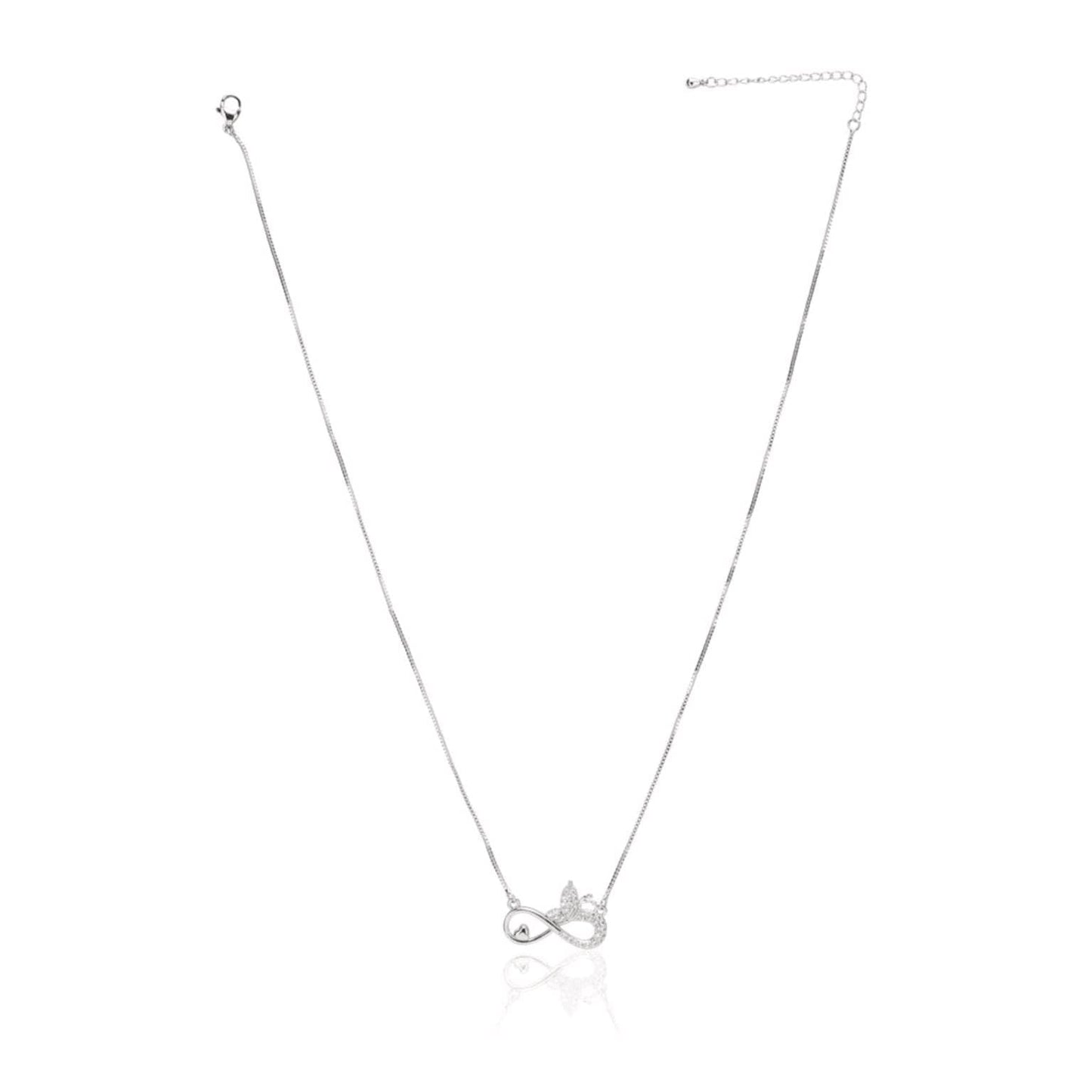 Infinity 925 Sterling Silver Necklace
