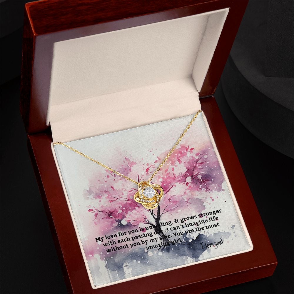 Unique Gift For My Love - Interstellar Solitaire Necklace
