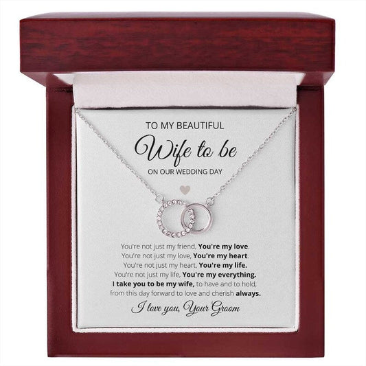 Beautiful Gift For Your Fiancé/Girlfriend - Dual Circlet Necklace