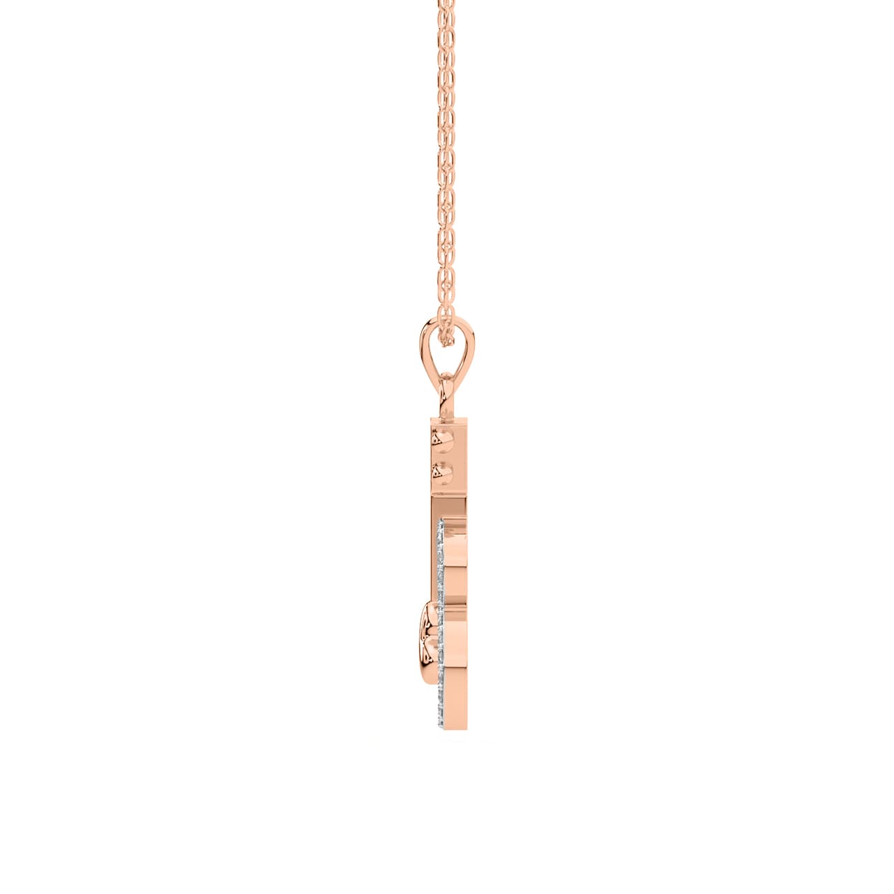 Guitar 925 Silver Necklace
