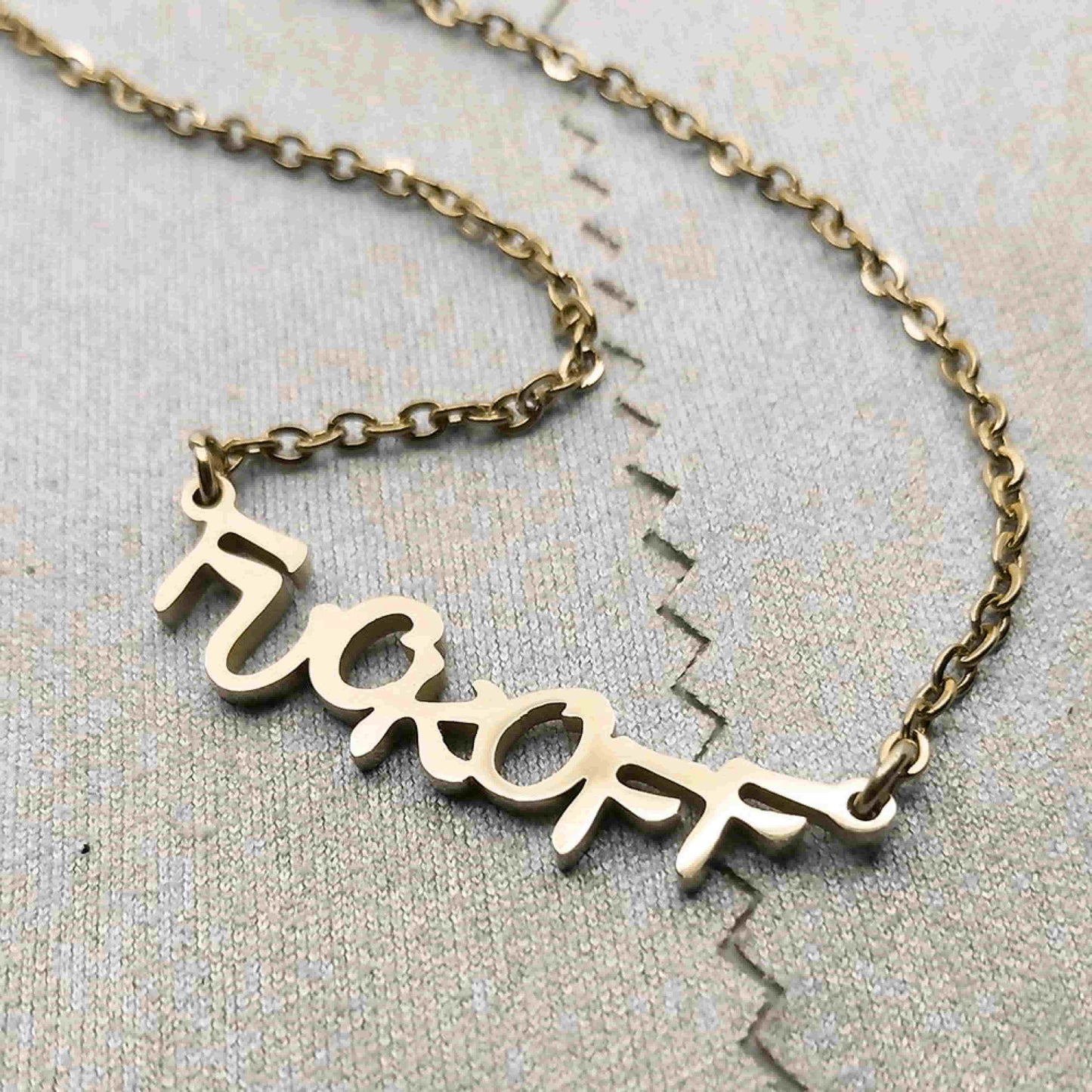 Fuckoff to Haters 925 Silver Necklace