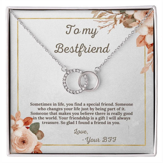 Unique Gift For My Best Friend - Dual Circlet Necklace