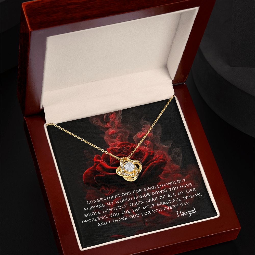 Unique Gift For My Love - Interstellar Solitaire Necklace