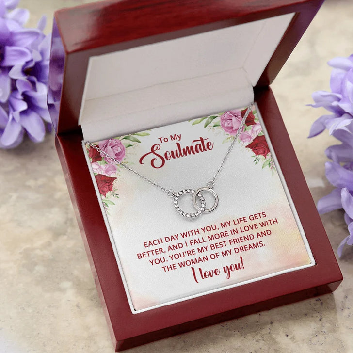 Beautiful Gift For My Wife - Dual Circlet Neclace