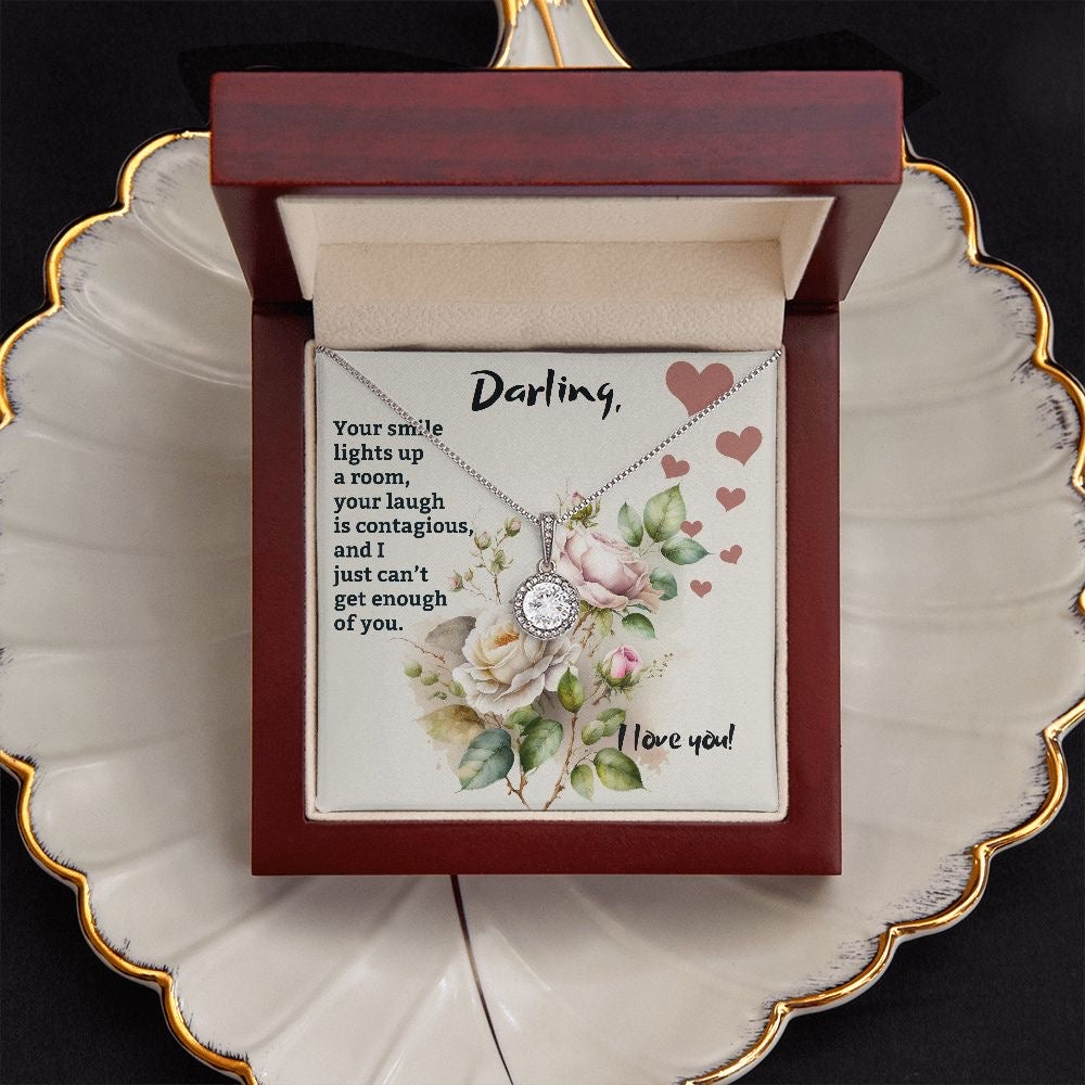 Unique Gift To My Darling - Cizzle Drop Necklace