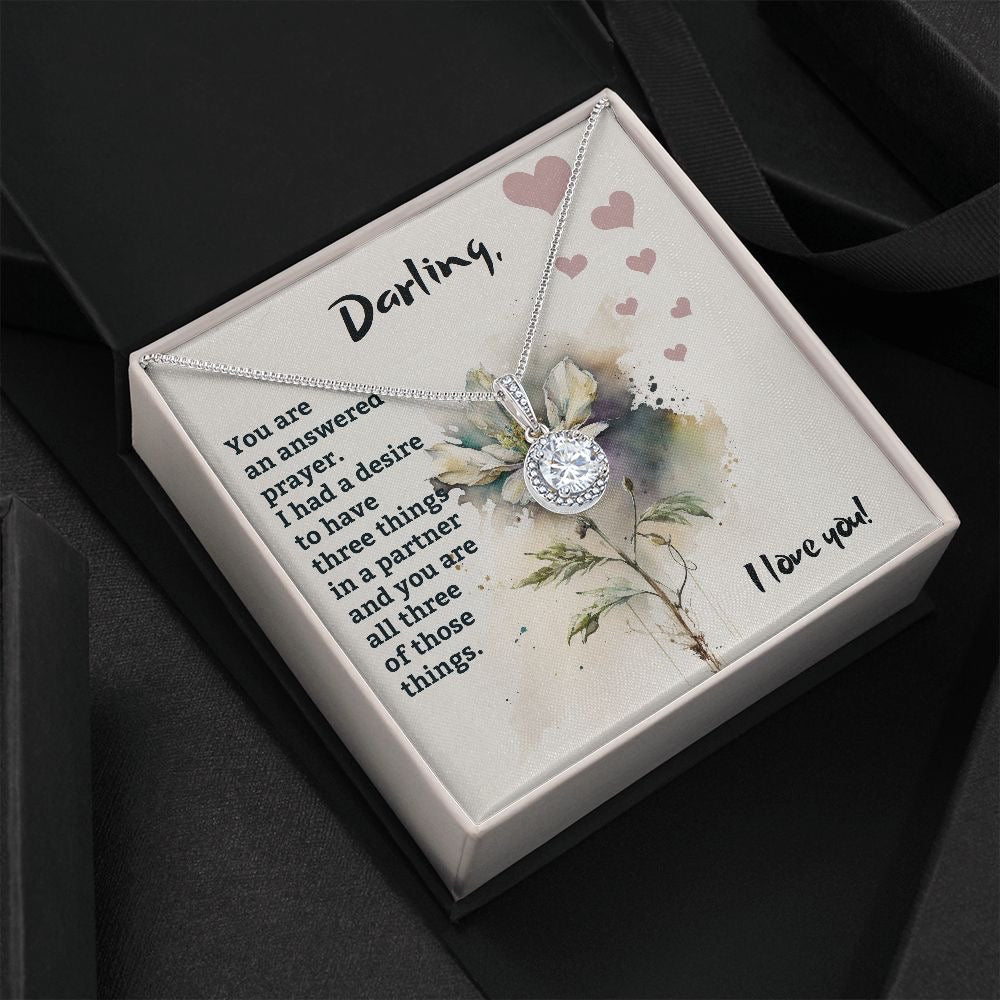 Bestest Gift For Your Love - Cizzle Drop Necklace