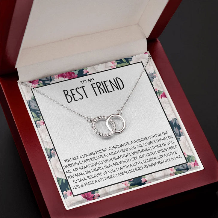 Unique Gift For My Best Friend - Dual Circlet Necklace