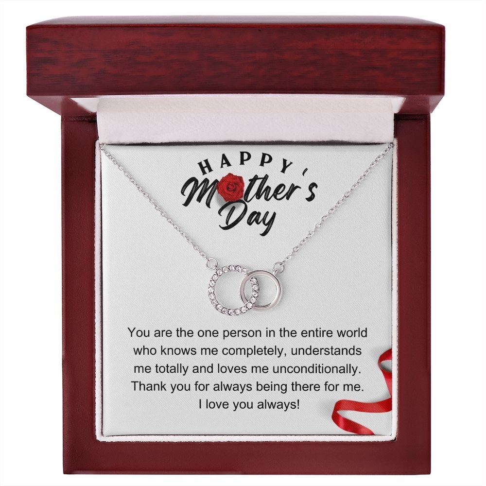 Unique Gift For My Mother - Dual Circlet Necklace
