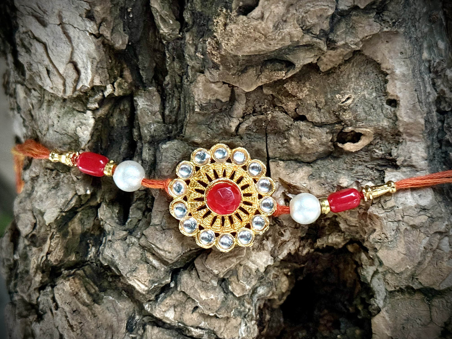 African Ruby Precious Rakhi