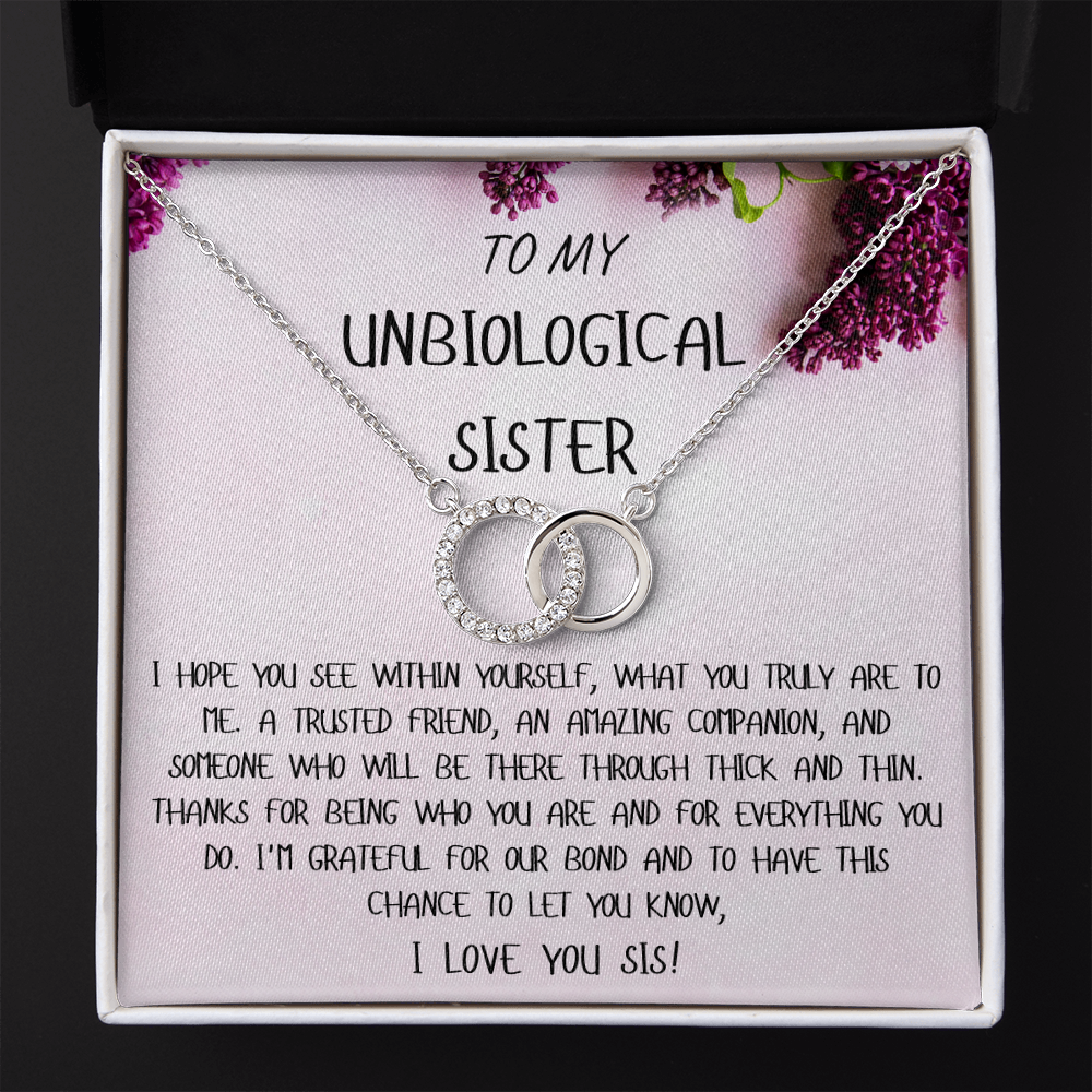 Unique Gift For Best Friend/Sister - Dual Circlet Necklace