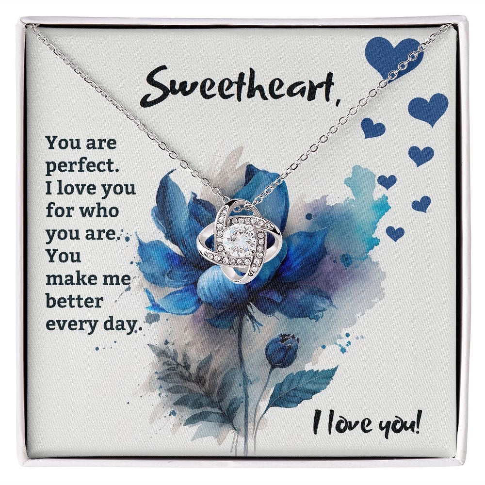 Unique Gift For My Love - Interstellar Solitaire Necklace