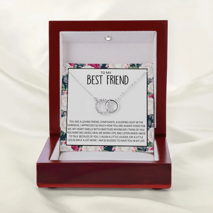 Unique Gift For My Best Friend - Dual Circlet Necklace