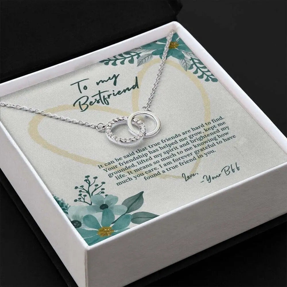 Beautiful Gift For My Best Friend - Dual Circlet Necklace