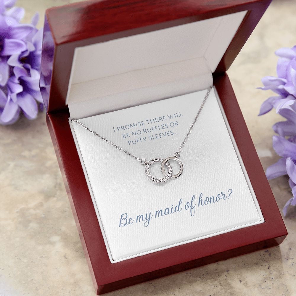 Lovely Gift For My Love - Dual Circlet Necklace