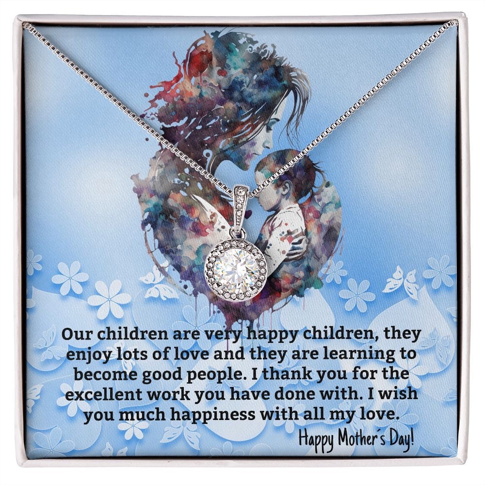 Unique Heartfelt Gift For Mother - Cizzle Drop Necklace