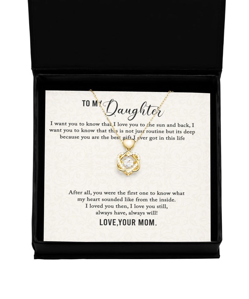 Surprise Gift for Your Daughter - Dancing Heart Necklace