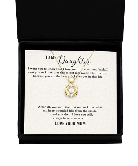 Surprise Gift for Your Daughter - Dancing Heart Necklace