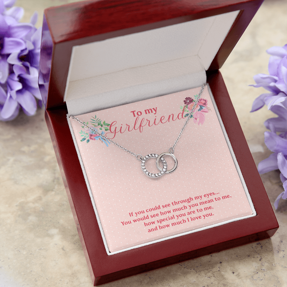 Beautiful Gift For Girlfriend - Dual Circlet Necklace