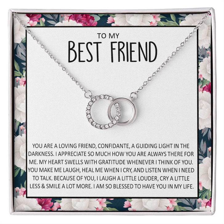Unique Gift For My Best Friend - Dual Circlet Necklace