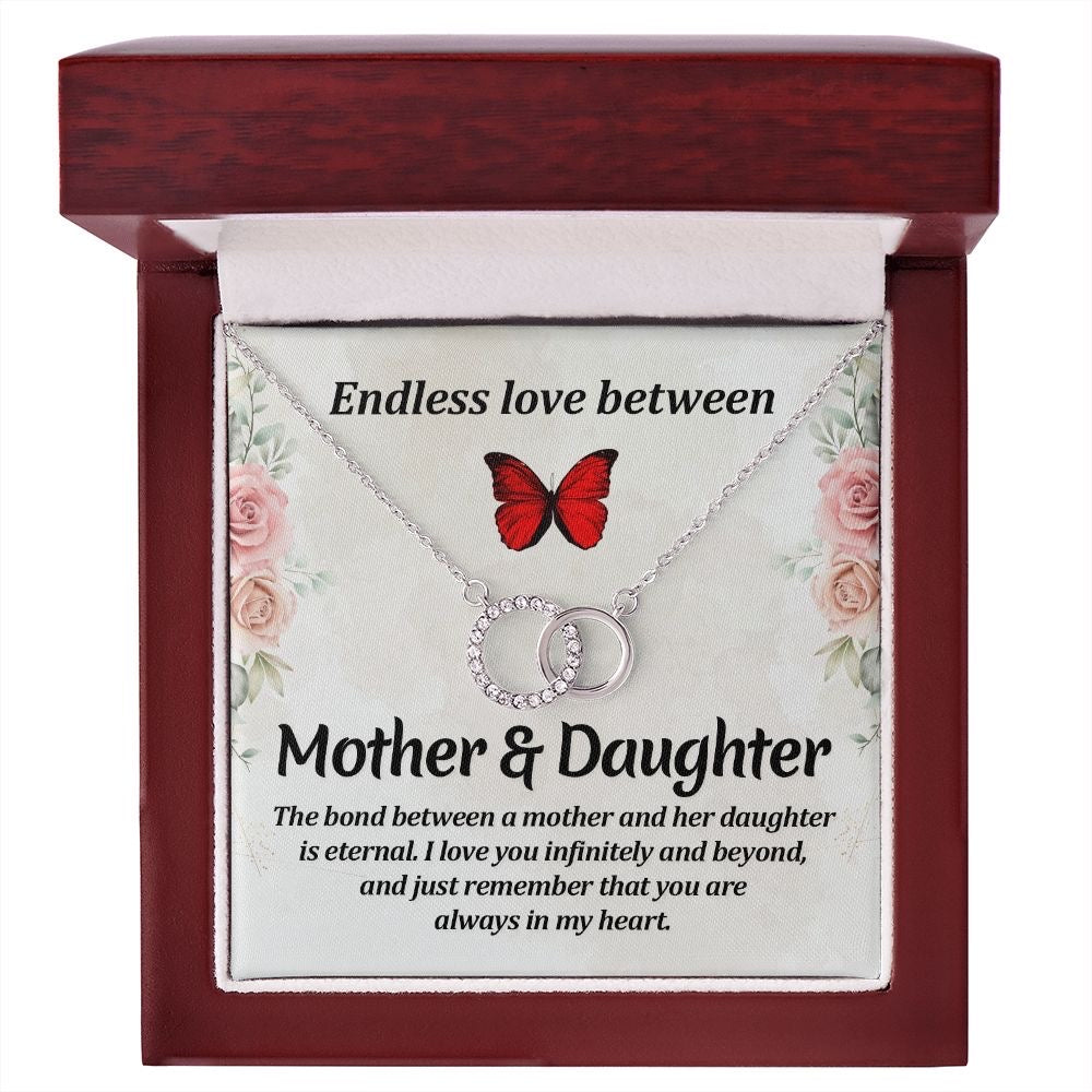 Beautiful Gift For Mother & Daughter - Dual Circlet Necklace