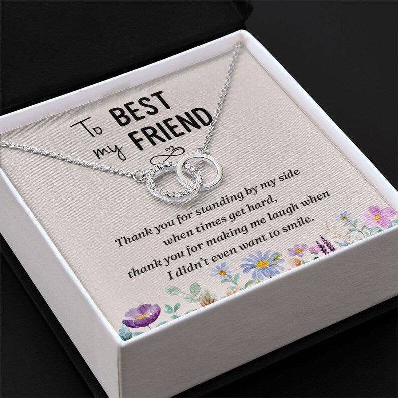 Beautiful Gift For My Best Friend - Dual Circlet Necklace