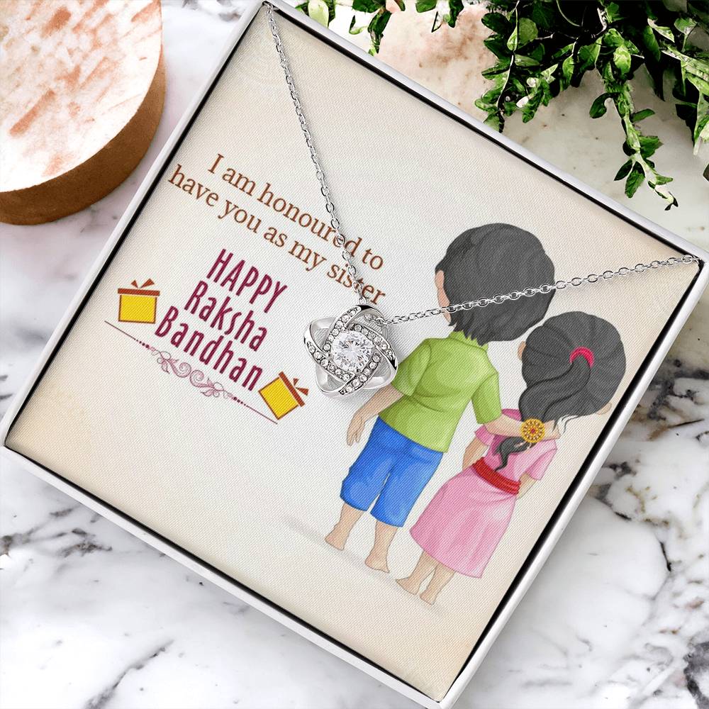 Most Unique Rakshabandhan Gift For Sister - 925 Sterling Silver Necklace Gift