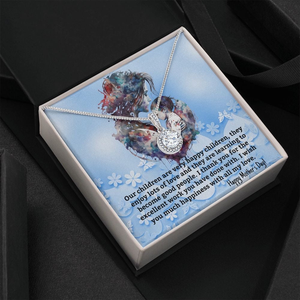 Unique Heartfelt Gift For Mother - Cizzle Drop Necklace