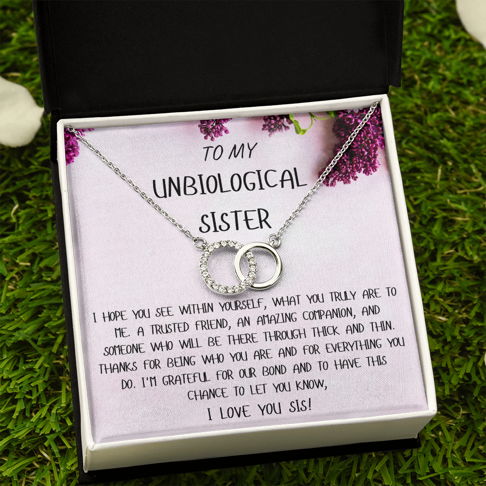 Unique Gift For Best Friend/Sister - Dual Circlet Necklace