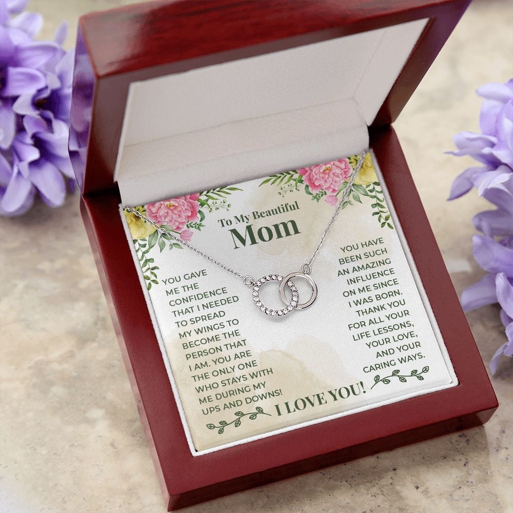 Unique Gift For My Mom - Dual Circlet Neclace