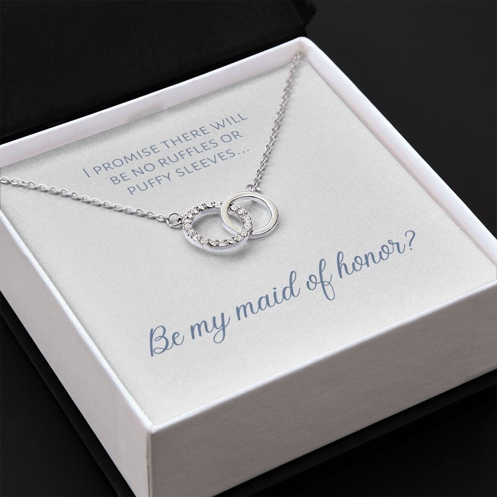 Lovely Gift For My Love - Dual Circlet Necklace