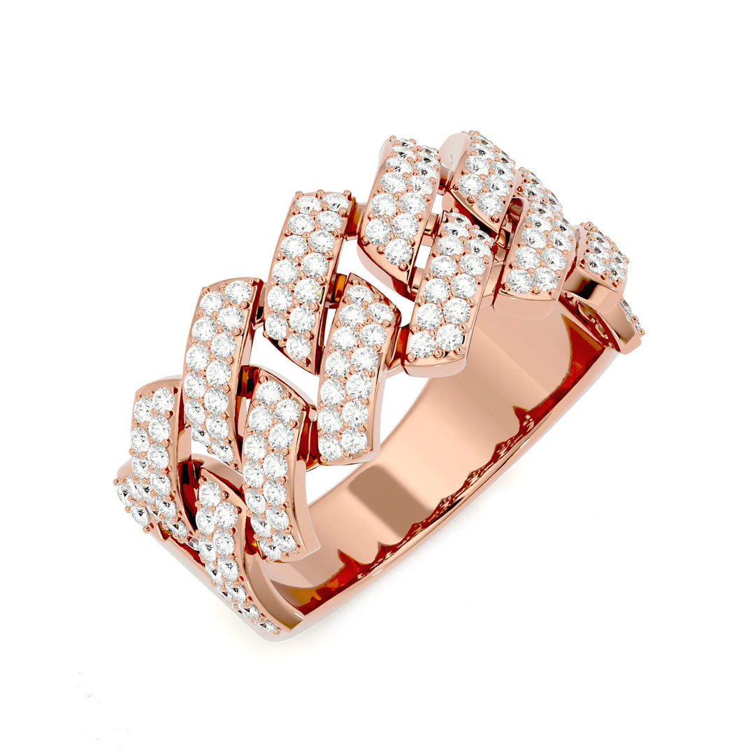 Cuban 925 Sterling Silver Ring Unisexual - Adjustable Size