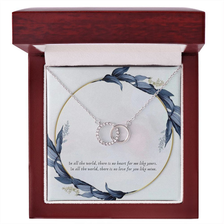 Unique Gift For My Partner - Dual Circlet Necklace