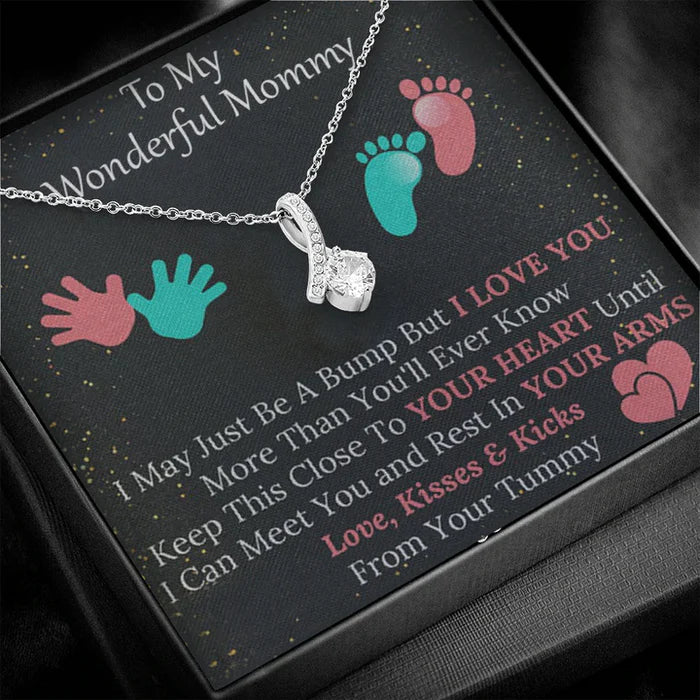 To Wonderful Mom - 925 Sterling Silver Necklace